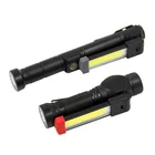 Led Torch Led Led Pen Light Adjustable COB LED Pen Torch Flashlight Led Rechargeable Magnet Light Work