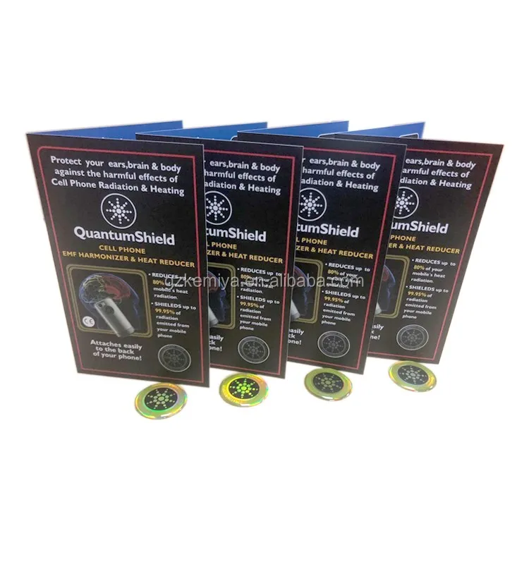 Energía escalar teléfono celular anti radiación etiqueta engomada - ANKUX.COM
