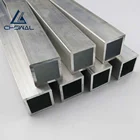 7005 7050 Seamless Aluminum Pipe price , thin wall Rectangular aluminum Alloy tubes