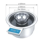 Built Korean Electric Grill AOPA Korean Style Built In Electric 2 In 1 Hot Pot Grill