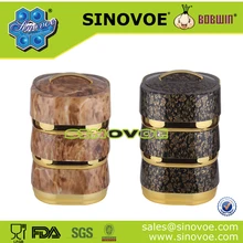 ABS stainless steel double wall casserole