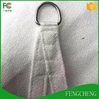 Customized size triangle shade sail white color 185g shade screen mesh