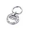 Yiwu Aceon Stainless Steel Washer Stamped Around Edge Cut Out Years Charm Graduated Key Chain