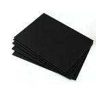 Good quality papers for book cover/gift box/packing papers gsm or thickness blackpaper cardboard