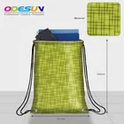 Sedex 4P BSCI audit New material promotional three-line colorful polyester drawstring bag