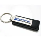 Custom engraved logo key chain keyring men fashion luxury fashion car sublimation metal PU leather keychain