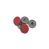 Custom press studs red snaps buttons for jacket clothing