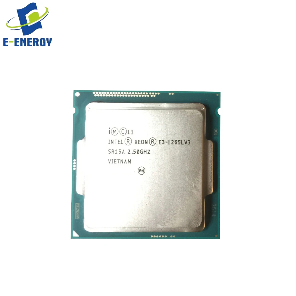 intel xeon cpu e3-1265lv3 sr15a cm8064601467406 server processor