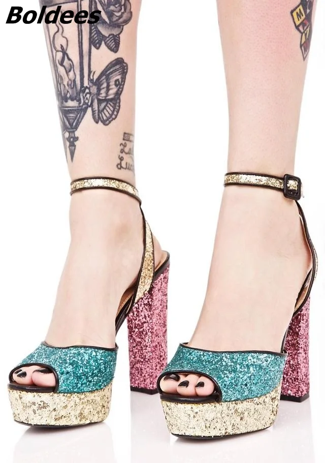 color matched platform sandal (5)0
