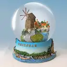 polyresin water globe, resin water globe, souvenir snow globe