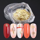 Metal Nail Studs 3D Nail Art Decorations Hollow Nail Rivets Moon Tree Ultra Thin Accessories