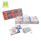 10 Piece Bubble Gum Chewing Gum Packed in one Blister