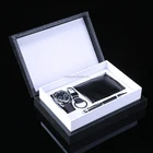 Promotional men women ball point pen key chain watch gift sets