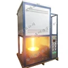 High temperature 2200.C energy saving frit furnace for metal melting