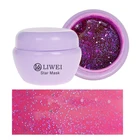 Chinese Manufacturer Private Label Korean Hot Selling Anti Wrinkle Clarifying Moisturizing Star Glitter Mask