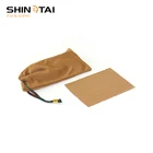 Shinetai 2019 New 100% Polyester Microfiber Eyewear Pouch Sunglass Bag With Drawstring