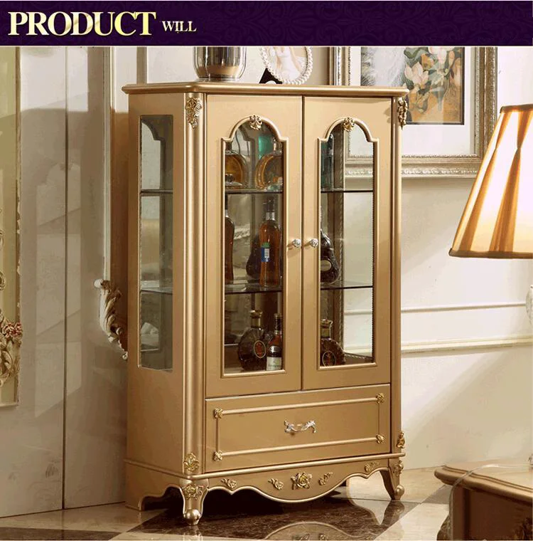 Antique High Living Room Wooden furniture lcd TV Stand p10065