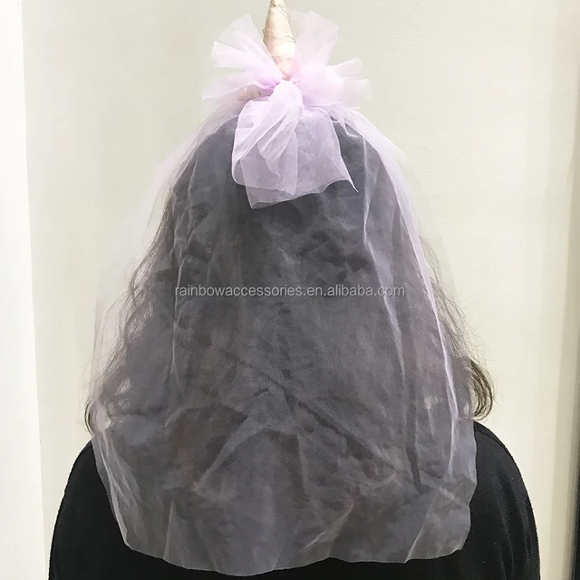 High quality wedding hair accessories bridal flower headband, unicorn headband for Hen Party