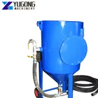 Grit blasting machine green sandblaster graffiti removal sand equipment