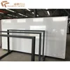 K016 Big Slabs Price Pure White Quartz Stone For Countertops / Floor Tiles