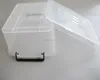 New hot sale product 5L transparent color plastic storage box with lid