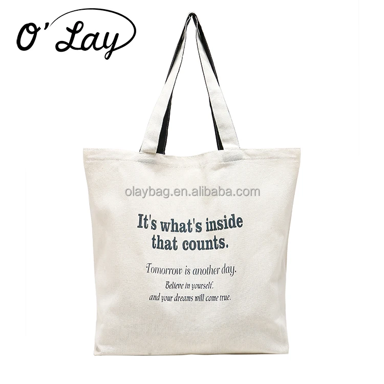 plain tote cheap christmas gift cotton canvas bags