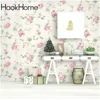 Victoria Floral Wallpaper Peel and Stick Wall Murals Ivory/Pink/Green Contact Paper For Home Decor