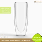 Fashion Pyrex Cup Double Wall Glass Coffee Mug