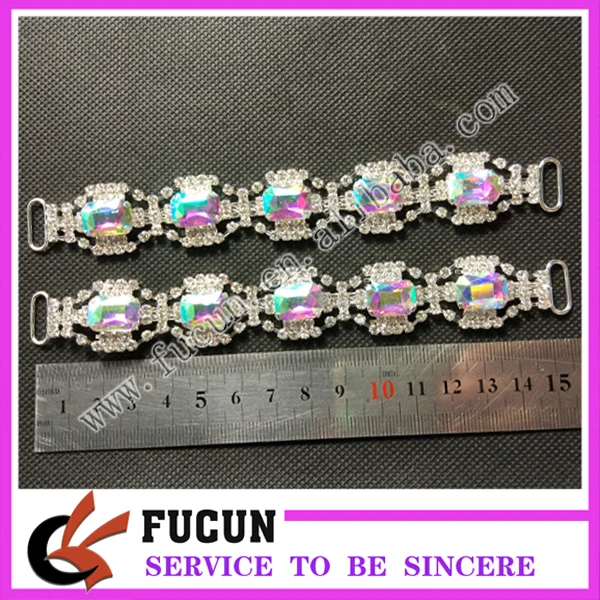 2017 fashion AB rhinestone connector 16cm.jpg