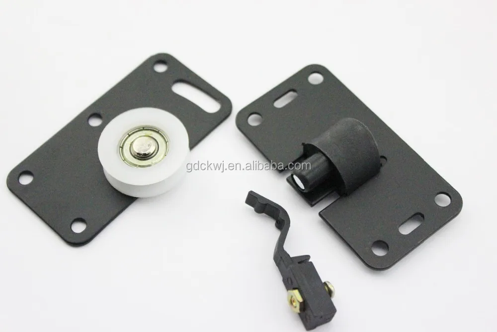 D-174 furniture parts plastic sliding door runner wheels heavy duty sliding garage door roller for sale