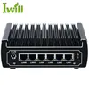 Fanless 6 ethernet mini pc oem network firewall appliance