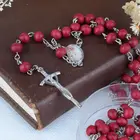 Passed CPSIA Test religious rosary Handmade religious