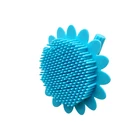 Factory Supply Free Sample Soft BPA Silicone Massage Baby Bath Brush