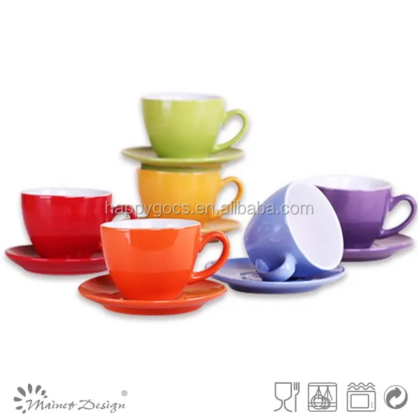 5oz colorful ceramic cup and saucer set cheap ceramic 5oz colorful ceramic cup and saucer set cheap ceramic