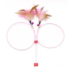 Cat Stick Feather With Bell Refills's Scratcher Interactive Teasing Toy