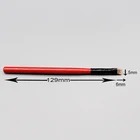 wholesale vegan wooden handle natural hair detailing angled eyebrow eyeliner cosmetics makeup brush