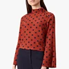 /product-detail/latest-design-viscose-loose-chic-office-women-polka-dot-blouse-62067700925.html