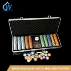 500pcs 14g Three Tone Monte Carlo Clay Poker Chip Set