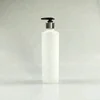 250ML White PE Bottle Lotion Bottle Pressed Cosmetics / Shampoo Bottle Packaging
