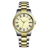 New arrival classic luxury two-toned watch rose gold plated OEM fancy wristwatch reliable good quality timepieces
