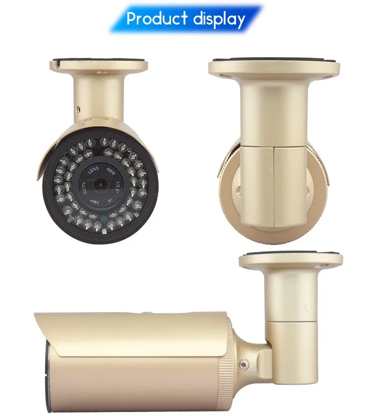 2mp 1.3mp Multi Lens Full Form Cctv Camera 1080p Bullet Ahd Camera With