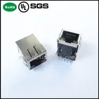High quality wholesale 10 years experience for 1000 base-t magnetic power rj45 connector with transformer