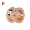 PVD Rose Gold Titanium Screw Fit Ear PIERCING Tunnel