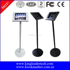 Retail tablet floor stand kiosk for iPad 2/3/4/air or other tablets