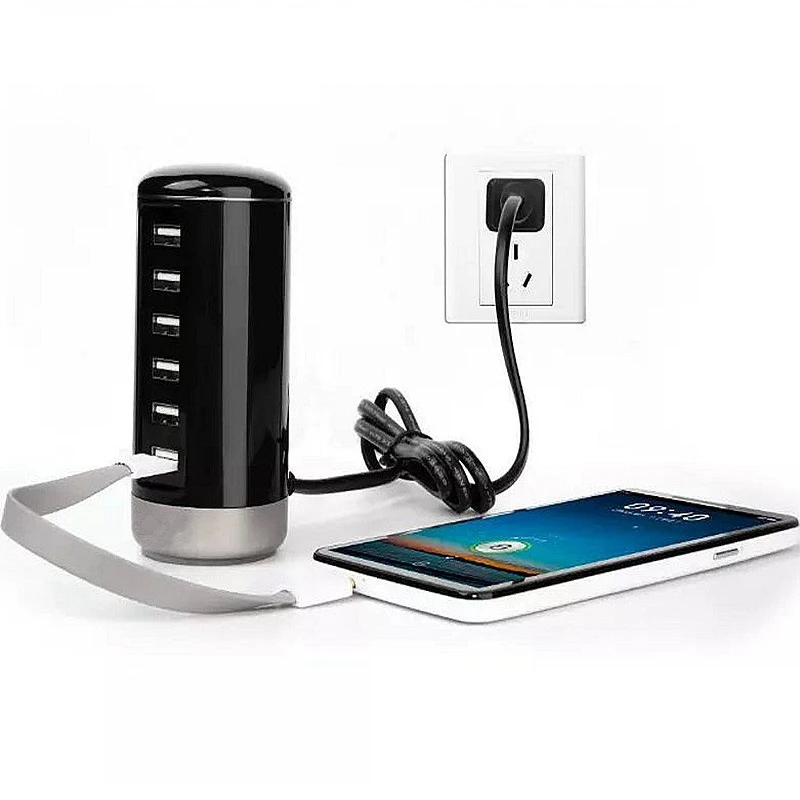 2019EU US UK AU Standard USB Multi-port Chargeur 30 W 6 Ports USB Haute Vitesse Station De Charge pour Plusieurs appareils USB Chargeur Mural - ANKUX Tech Co., Ltd