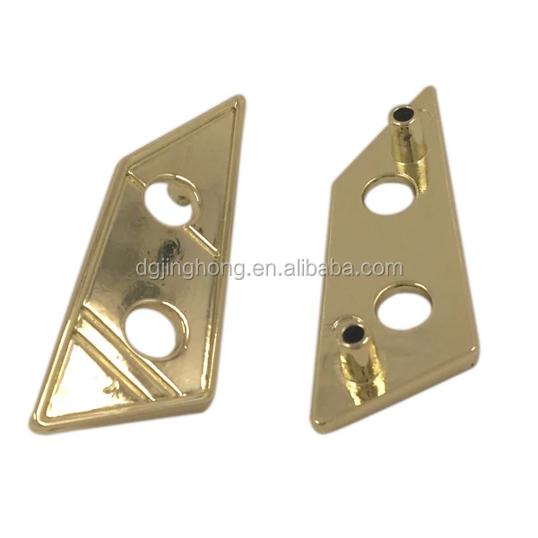 Fashion Shoe Accessory Gold Custom Shoe