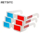 2019 High Quality Cheap Paper Anaglyph 3D Glasses Your Own Design