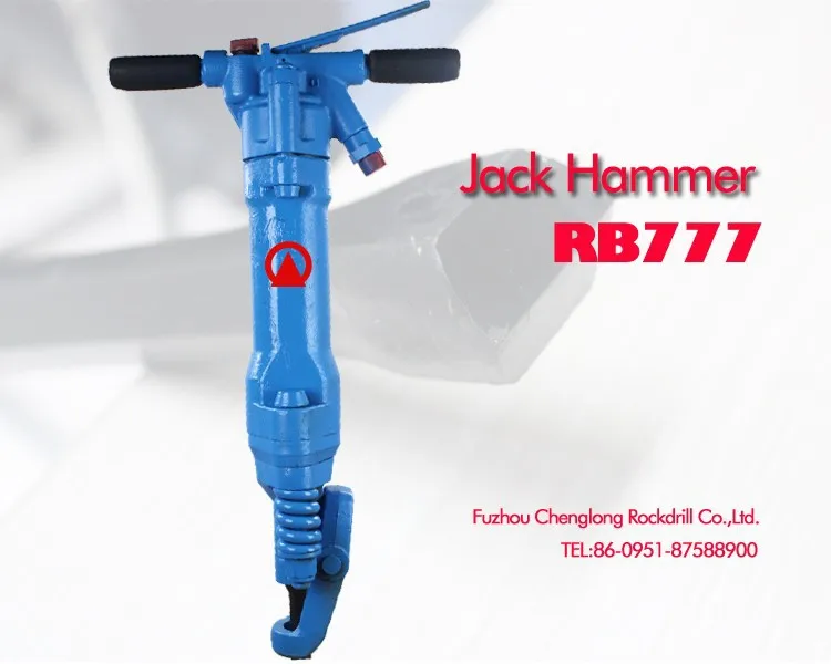Rb777 Portable Air Compressor Jack Hammer/deep Rock Drilling Rig & Jack Hammer/best Manufacturer