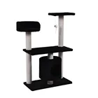 New Luxury Pet Product Jumping Climbing Cat Scratching Tree With House