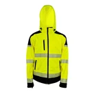 Hi Vis Fluorescent Waterproof safety men's Softshell jacket outerdoor